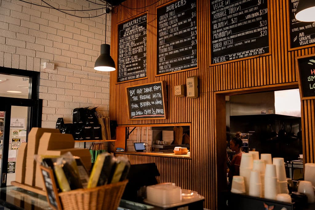 inside the shop